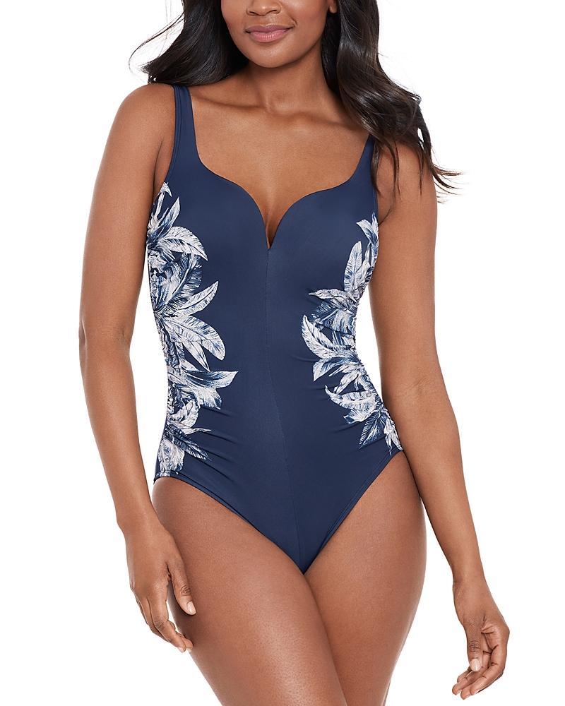 Miraclesuit Tropica Toile Temptress One Piece Swimsuit Product Image