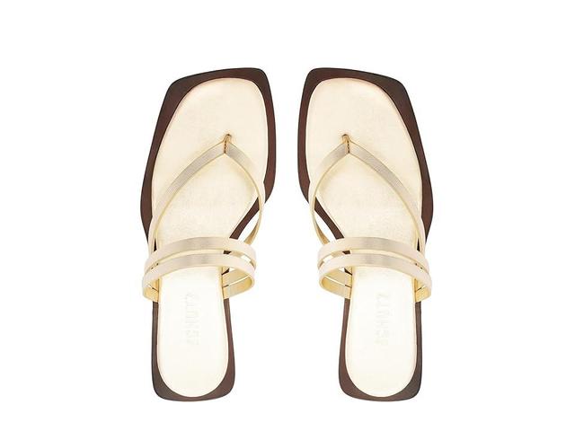 Schutz Rania Flat (Platina) Women's Sandals Product Image