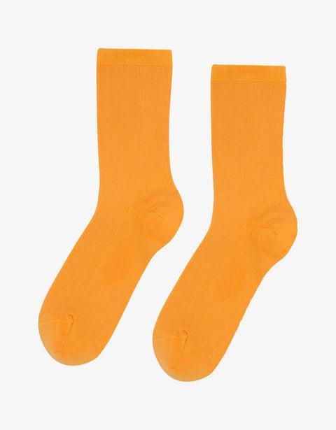 Women Classic Organic Sock - Sunny Orange Product Image