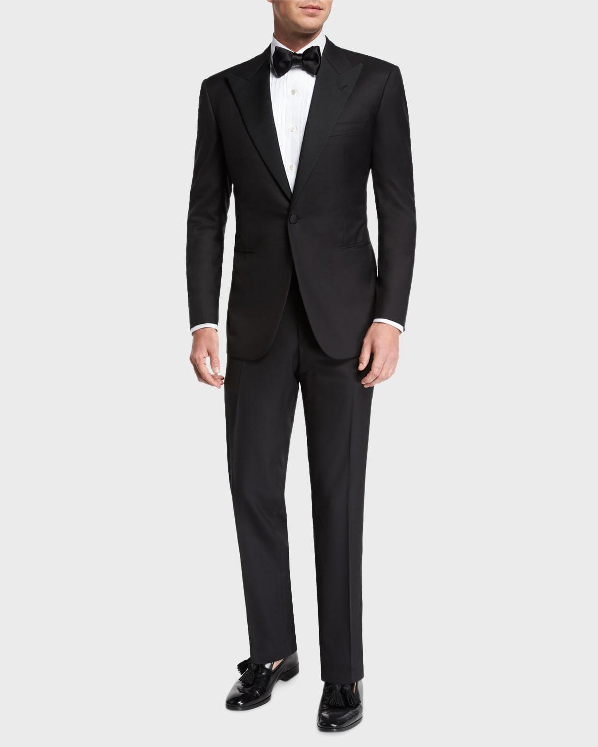 Mens Wool Two-Piece Tuxedo Product Image