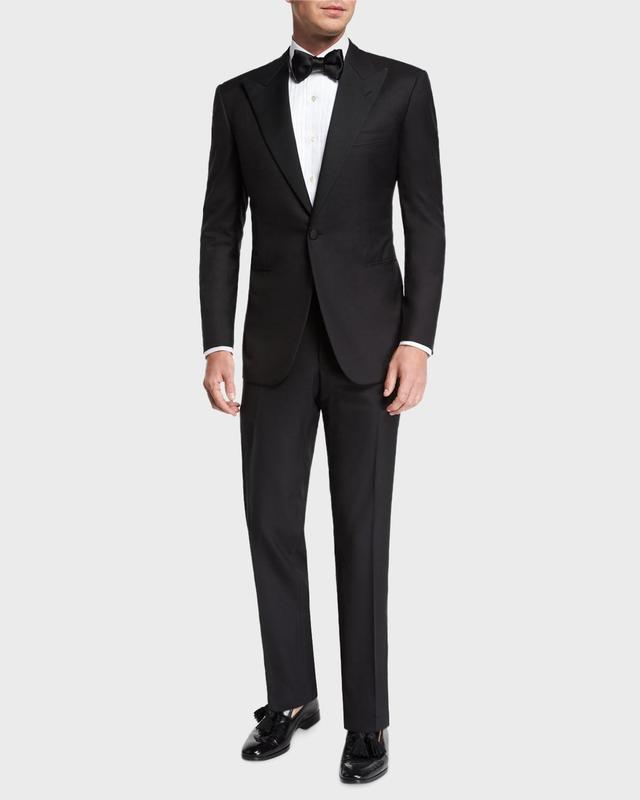 Mens Wool Two-Piece Tuxedo Product Image