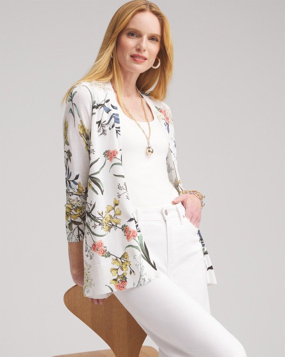 Summer Romance Floral Cardigan Product Image