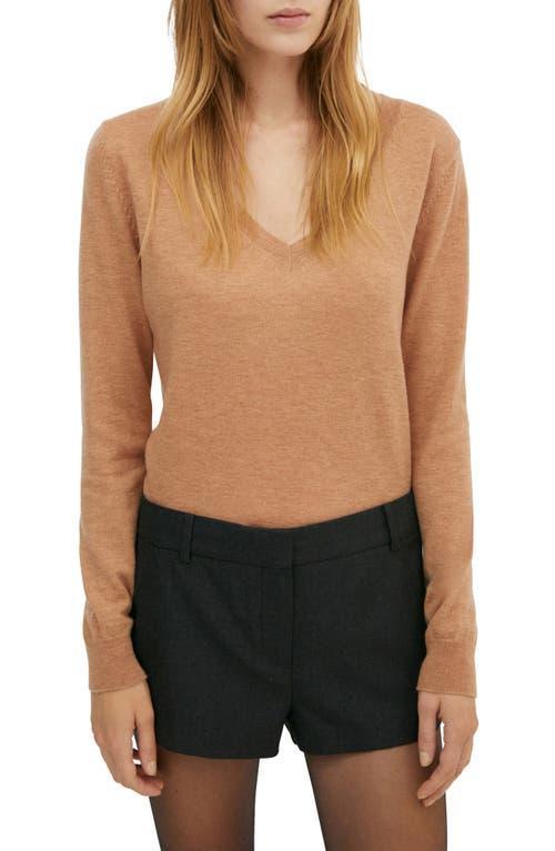 MANGO V-Neck Wool Sweater Product Image