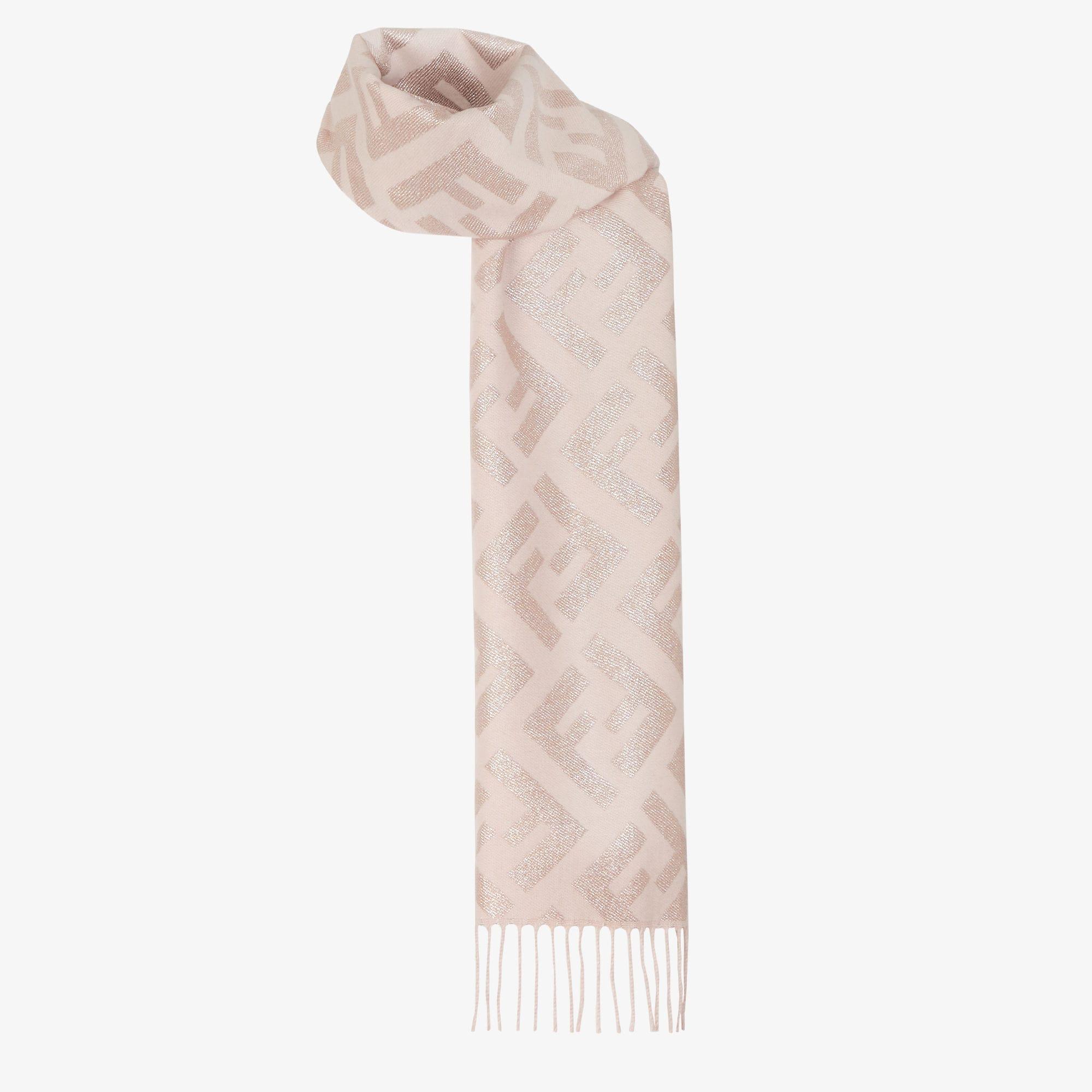 FF ScarfPink cashmere scarf product image