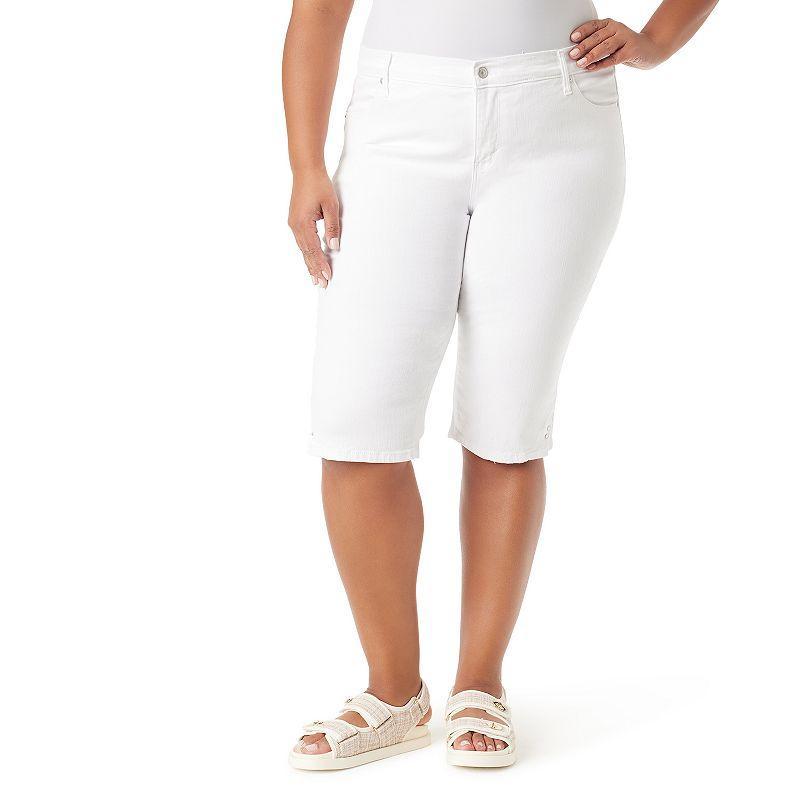 Plus Size Gloria Vanderbilt Lorelai Skimmer Pants, Womens Product Image