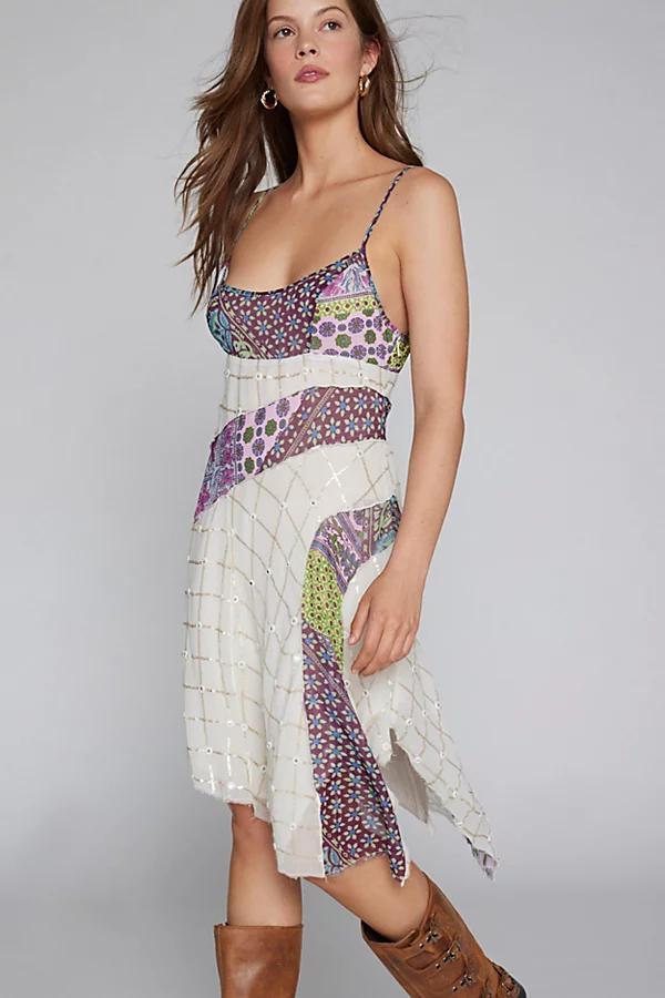 Kimchi Blue Jaya Pieced Slip Dress Womens at Urban Outfitters Product Image