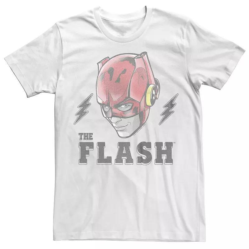 Mens The Flash Helmet Logo Graphic Tee Product Image