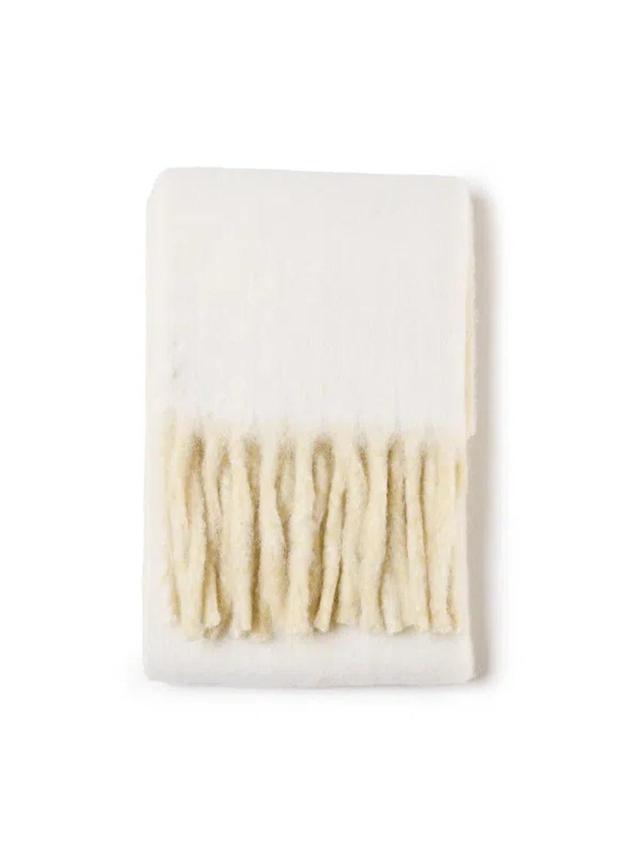 Wool Scarf In Beige Product Image