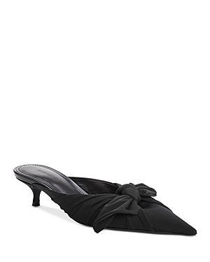 Balenciaga Womens Knife Knot Heeled Mules Product Image