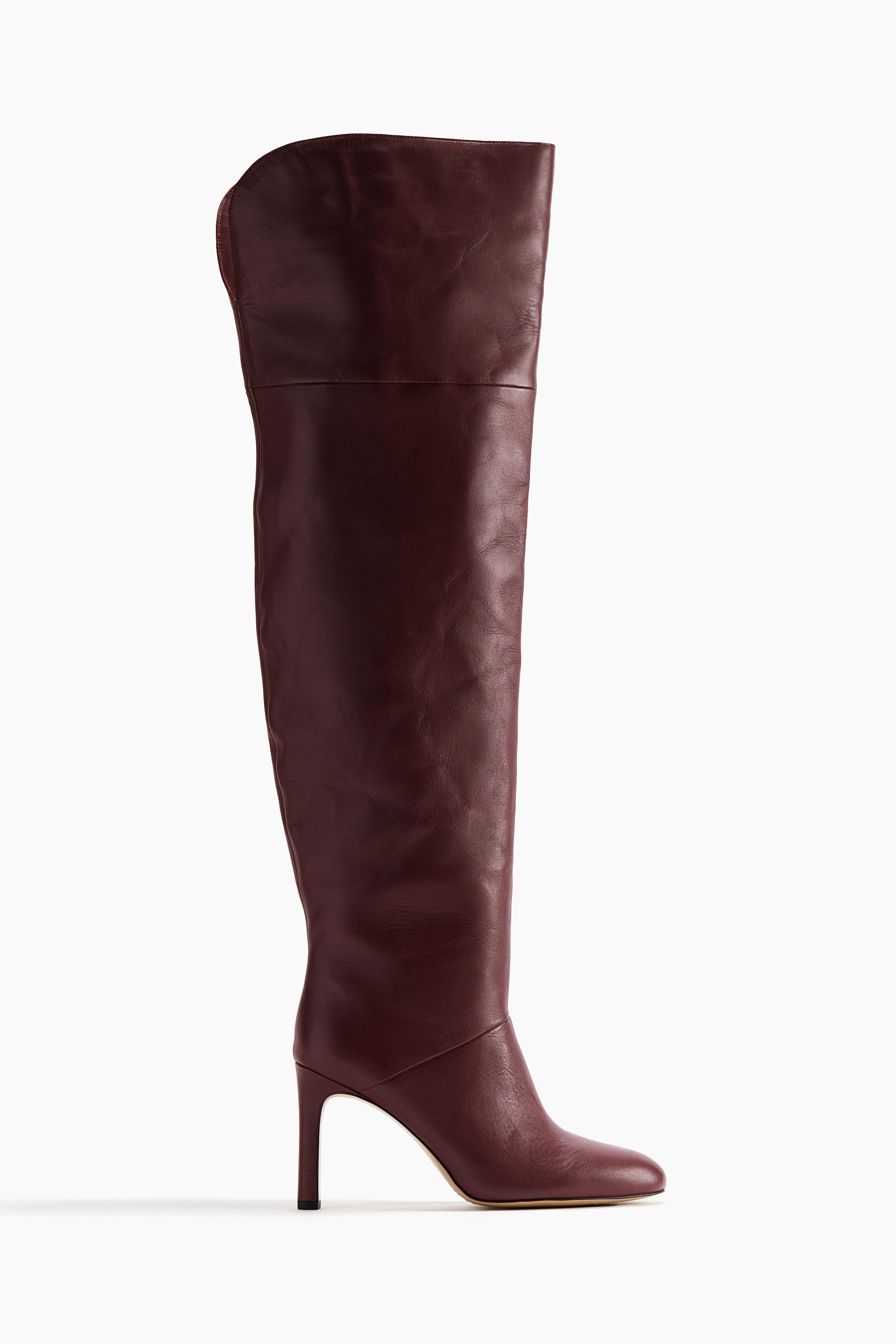 Knee-High Leather Boots product image