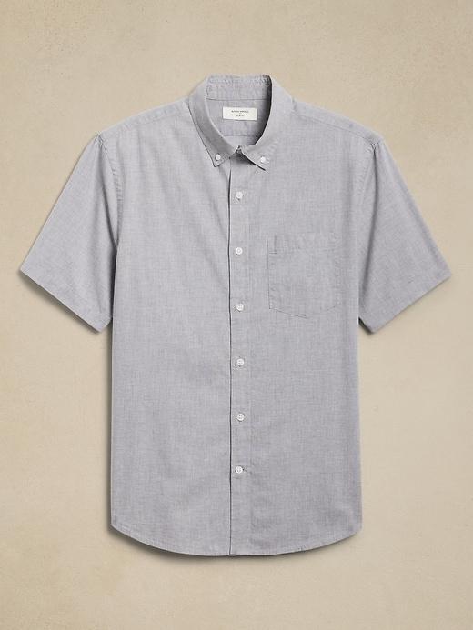 Slim Summer Cotton Shirt Product Image