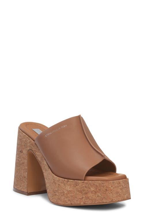 Stella McCartney Skyla Alter Sporty Sandal in Brown Product Image