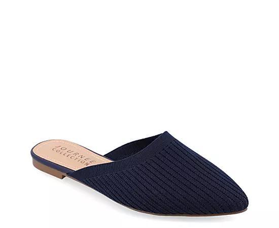 Journee Collection Aniee Womens Mules Blue Product Image