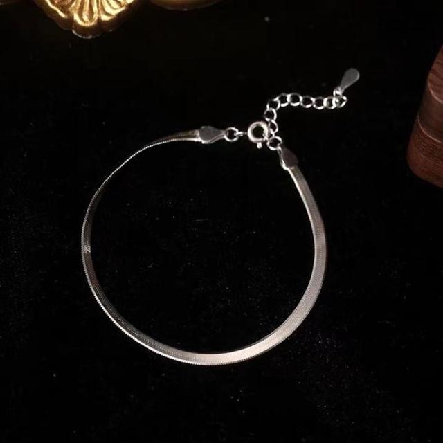 Sterling Silver Snakebone Bangle Product Image