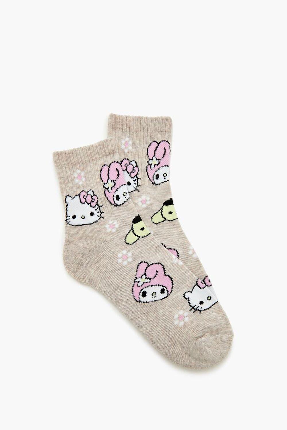 Sanrio Quarter Socks | Forever 21 Product Image