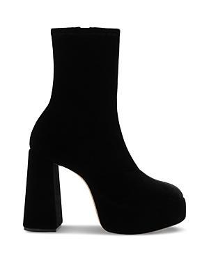 Larroude Womens Dolly Stretch Platform High Heel Boots Product Image