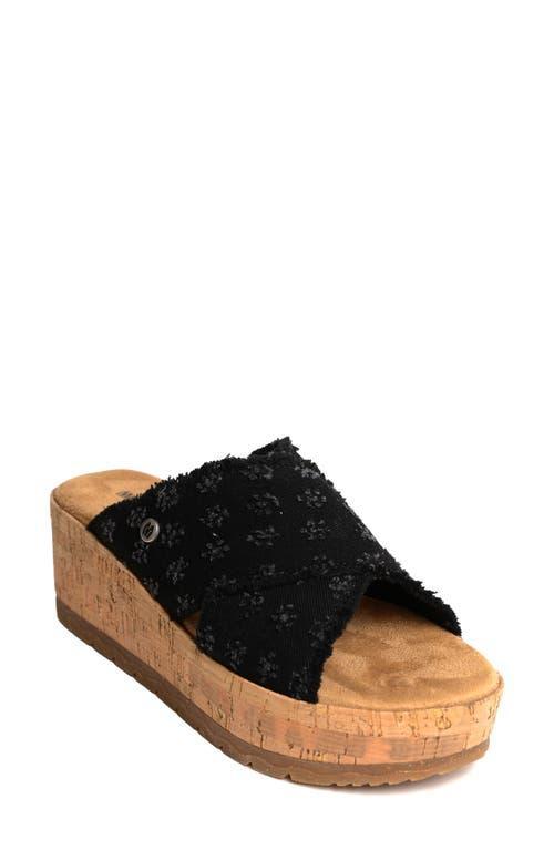 Minnetonka Posey Platform Wedge Slide Sandal Product Image