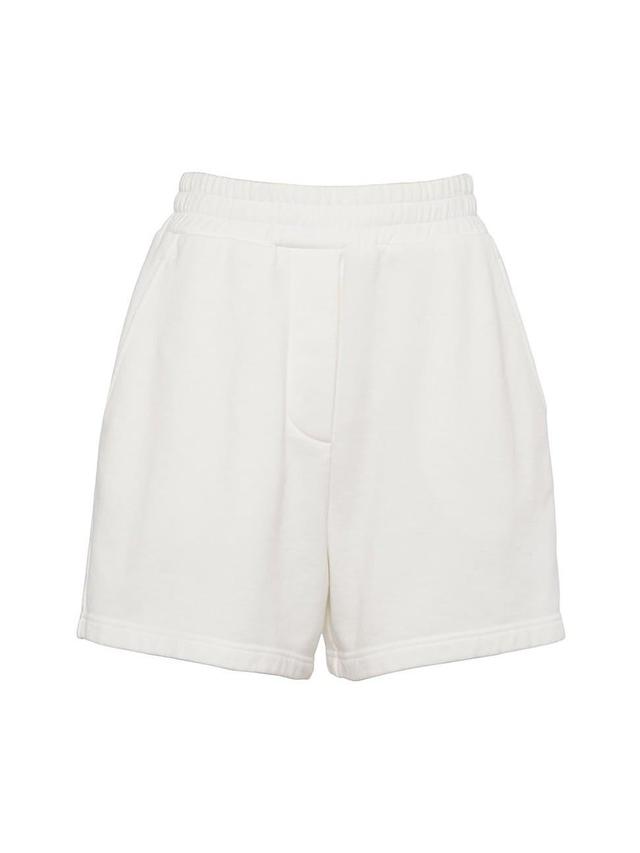 Plush Elastic Waist Shorts Product Image