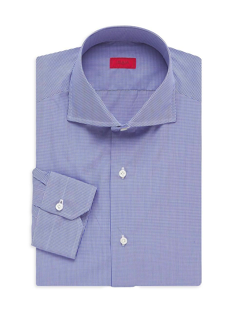 Mens Little Gingham Dress Shirt Product Image