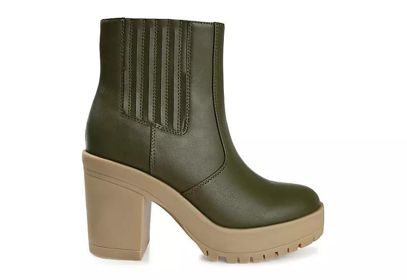 Journee Collection Womens Riplee Platform Ankle Boots Product Image