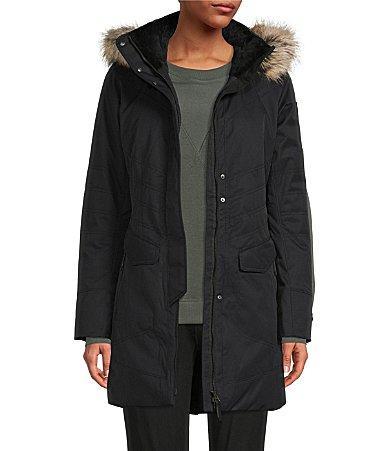 Obermeyer Sojourner Long Sleeve Faux Fur Water Repellent Hooded Ski Coat product image