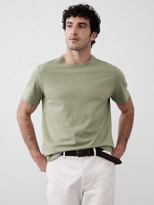 Midweight Crew-Neck T-Shirt Product Image