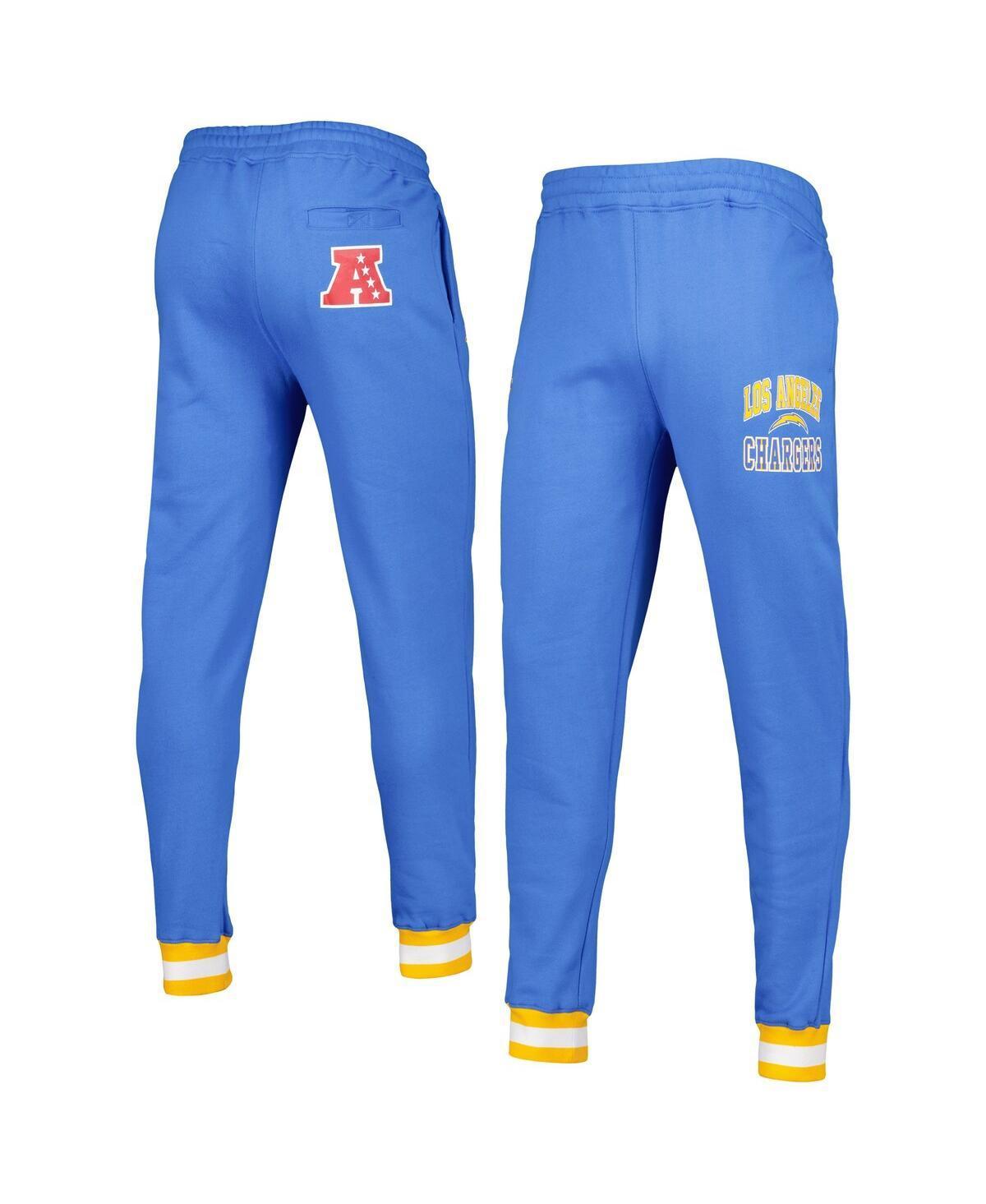 Mens Starter Powder Blue Los Angeles Chargers Blitz Fleece Jogger Pants Product Image