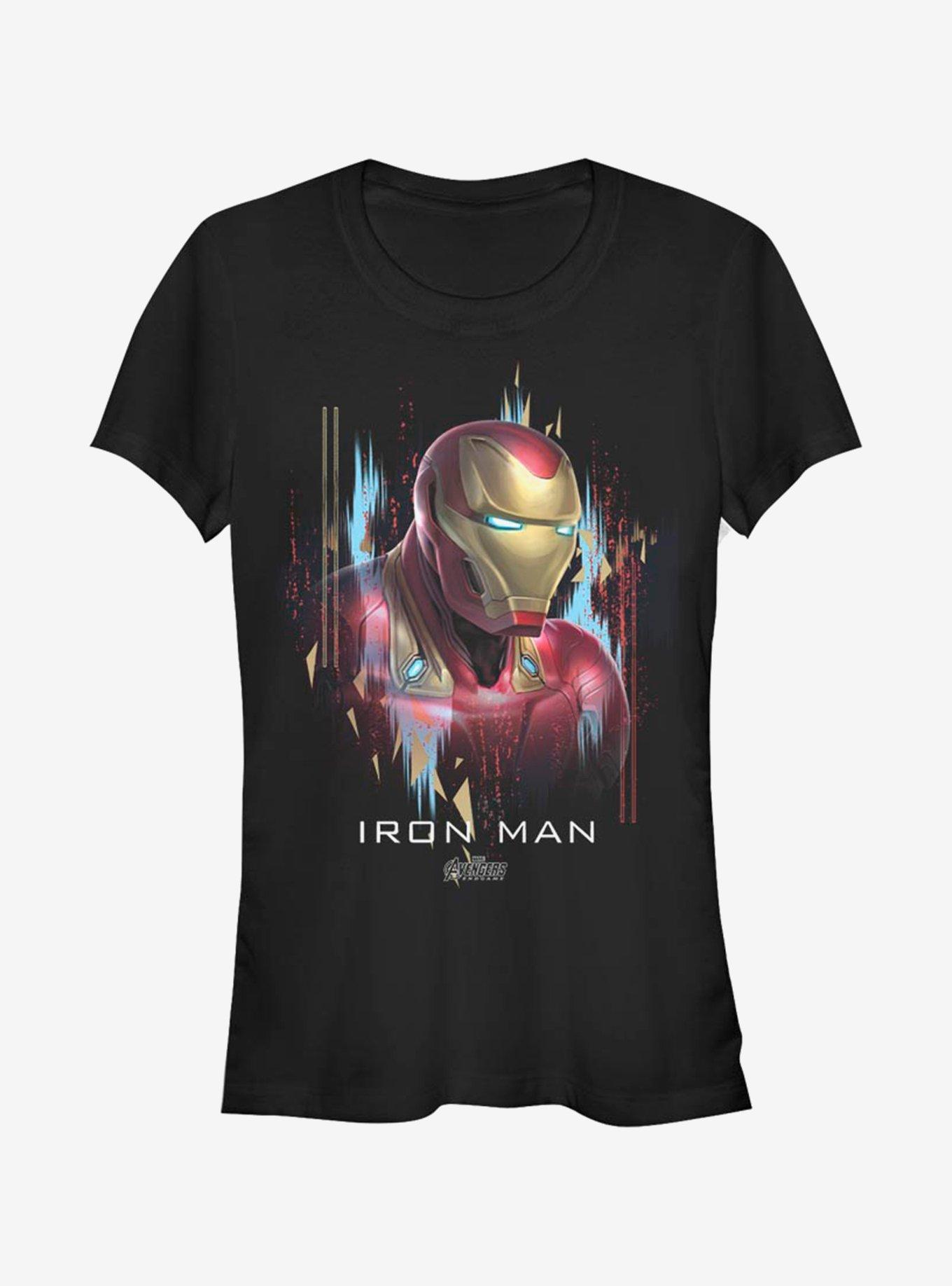 Marvel Iron Man Iron Man Portrait Girls T-Shirt Product Image