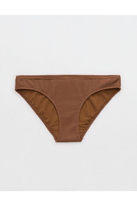 Aerie Crinkle Full Coverage Bikini Bottom Women's Product Image