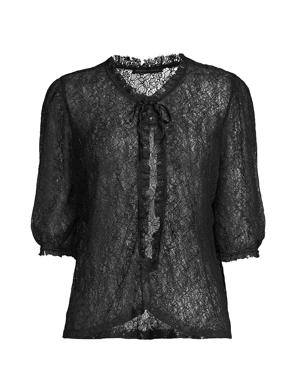 Womens All Over Lace Top Product Image