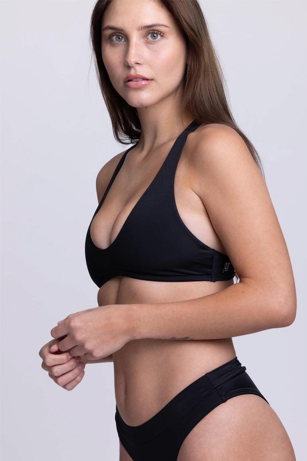 Aster Bikini Top - Black Female Product Image