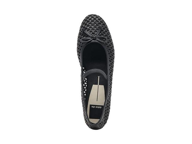 Dolce Vita Carin Raffia (Onyx Raffia) Women's Flat Shoes Product Image