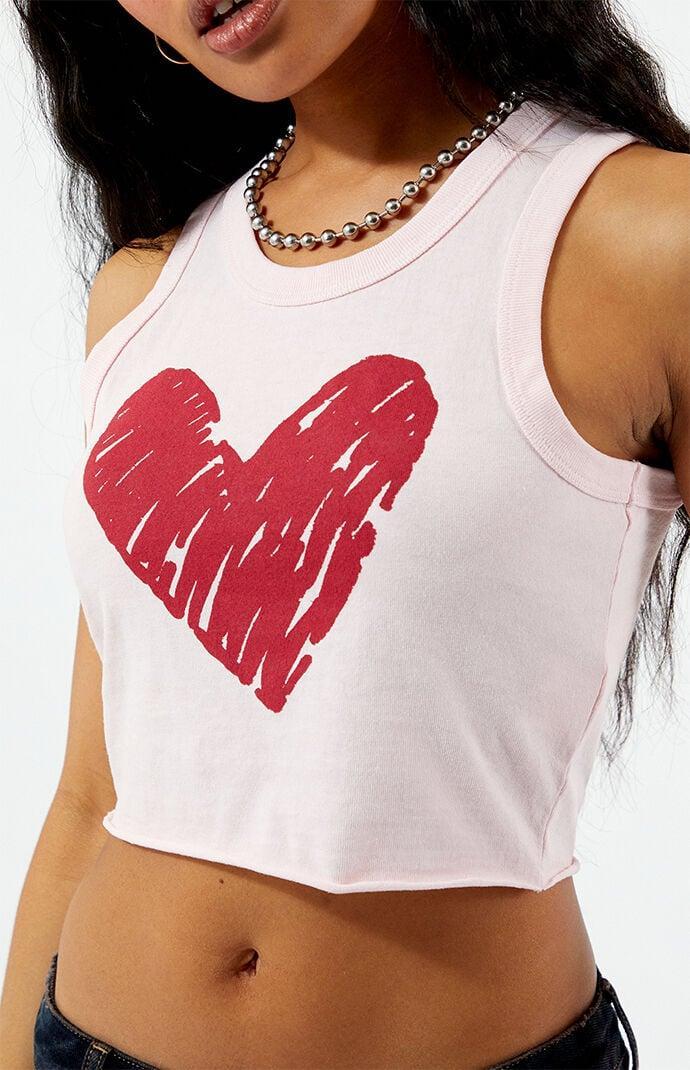 Women's Heart Tank Top Product Image