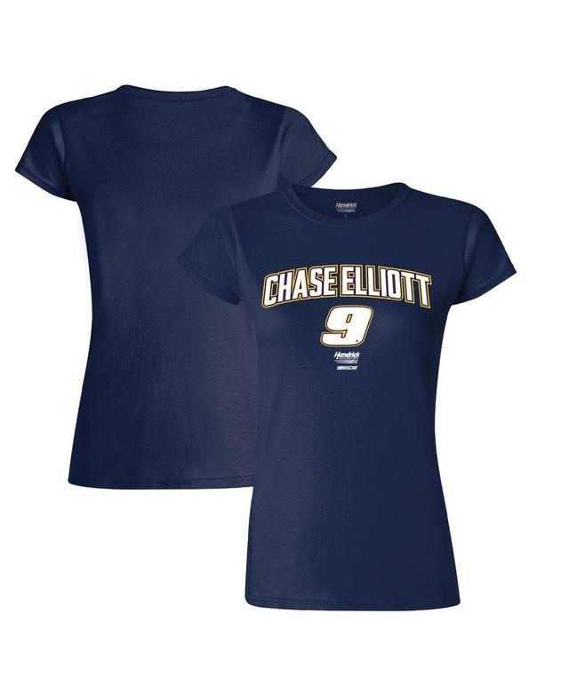 Womens Hendrick Motorsports Team Collection Navy Chase Elliott Rival T-shirt Product Image