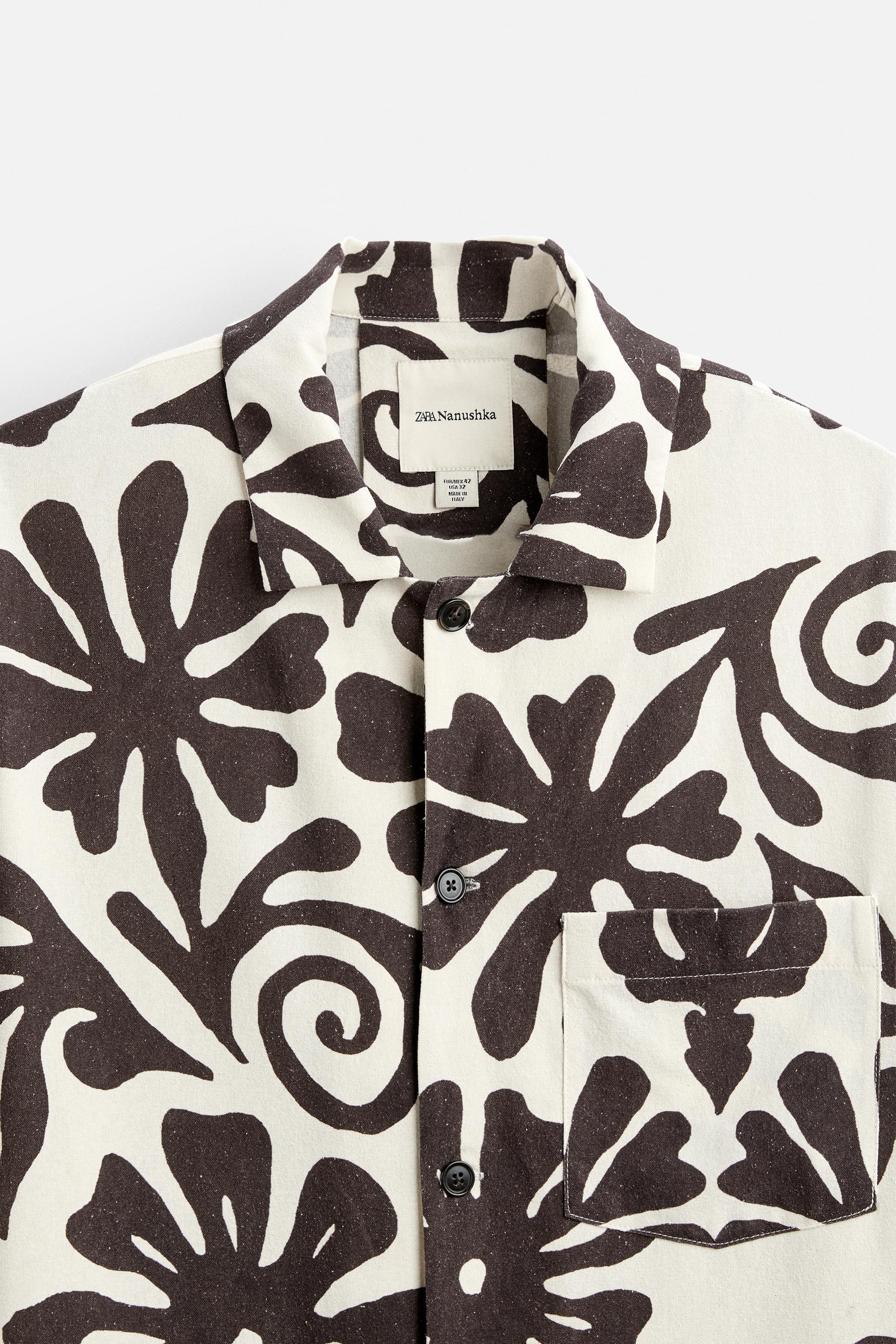 PRINTED SILK SHIRT X NANUSHKA Product Image