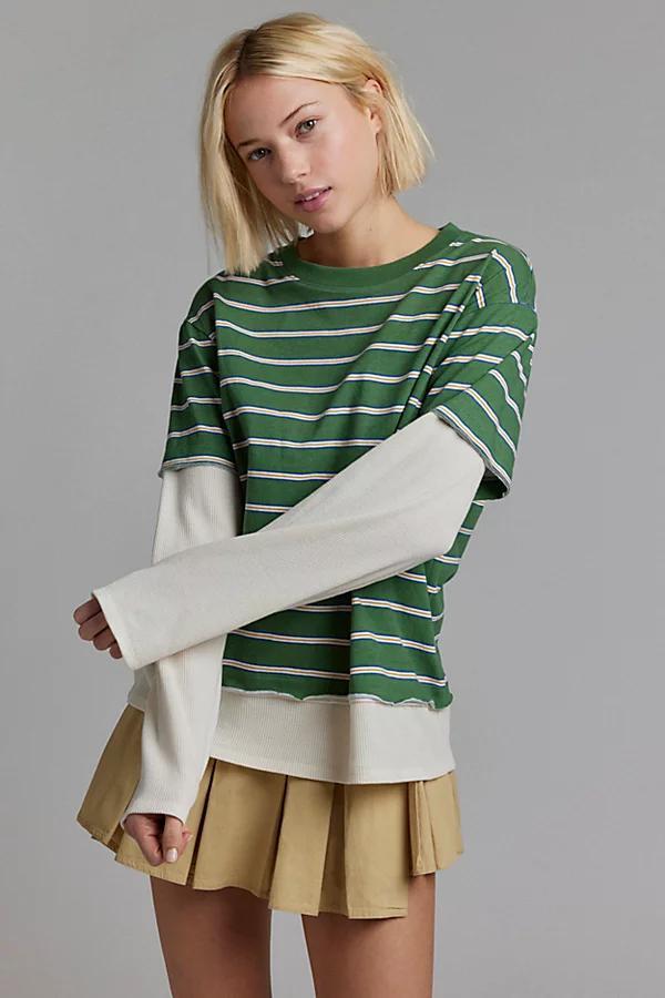 BDG Ollie Layered Twofer Tee Womens at Urban Outfitters Product Image