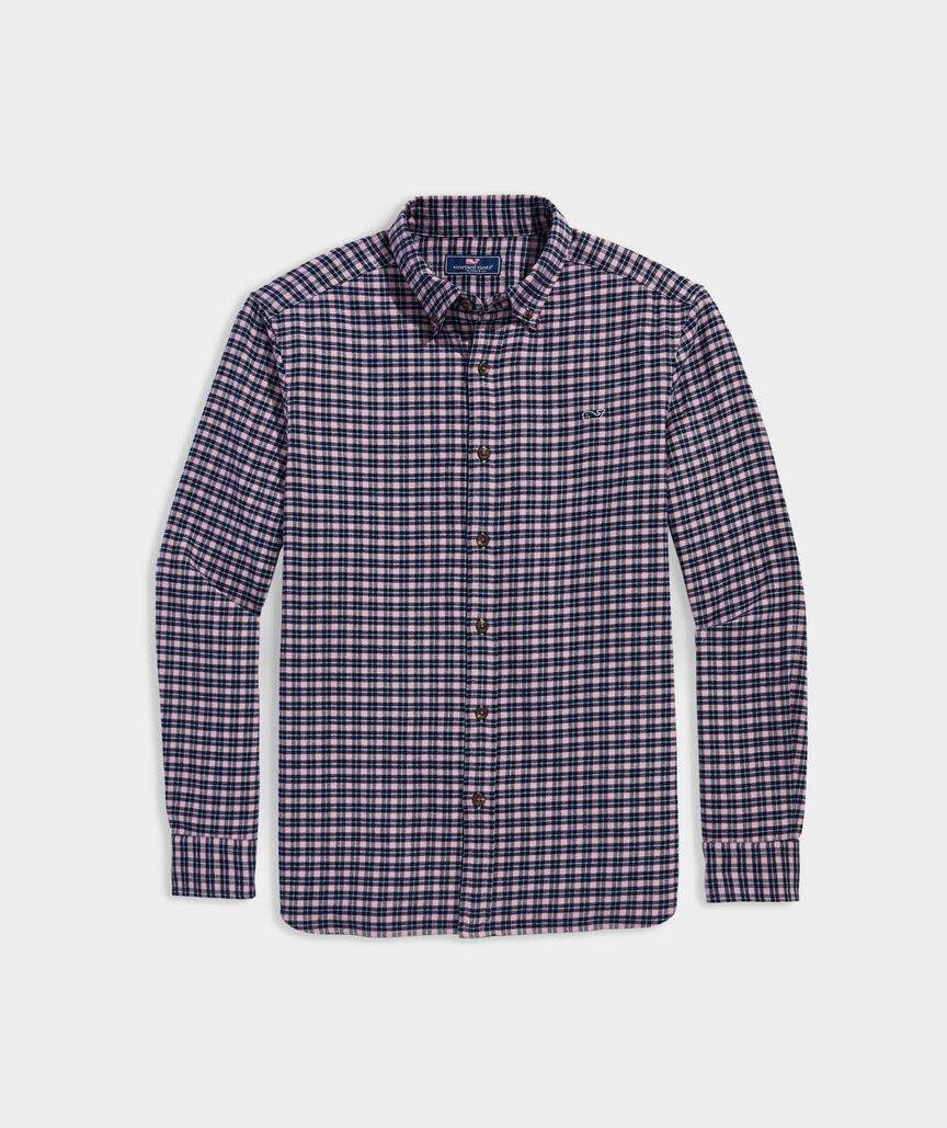 Vineyard Flannel Plaid Shirt Product Image