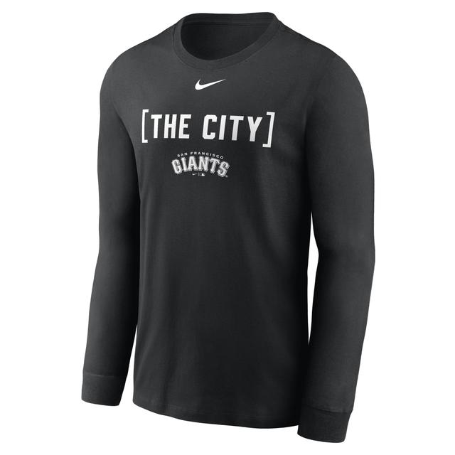 San Francisco Giants Fashion Nike Men's MLB Long-Sleeve T-Shirt Product Image