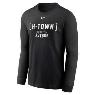 Houston Astros Fashion Men's Nike MLB Long-Sleeve T-Shirt Product Image