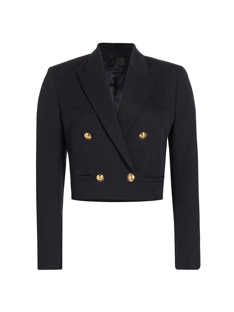 Womens Beauregard Wool Crop Blazer Product Image