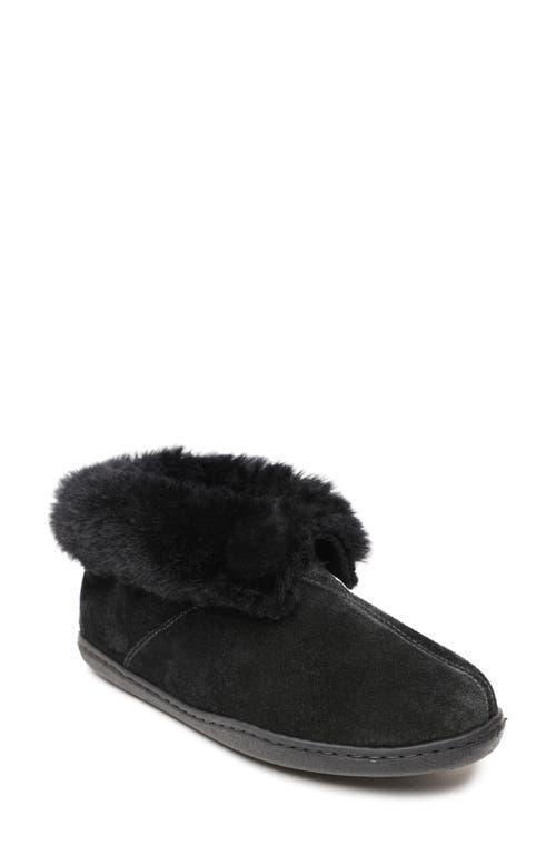 Minnetonka Genuine Sheepskin & Suede Slipper Product Image