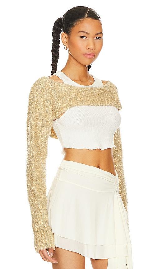 Free People Shimmer Bolero Combo) Women's Clothing Product Image