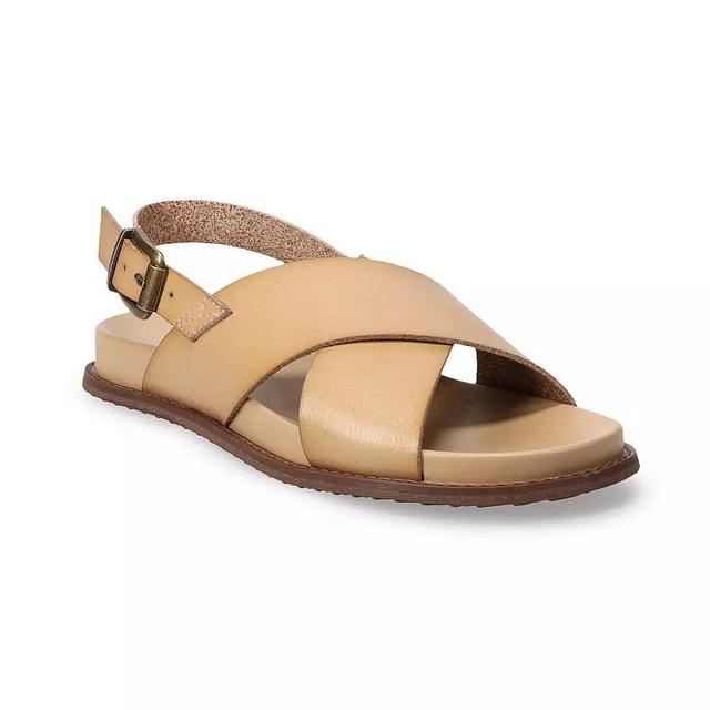 Sonoma Goods For Life Womens Slingback Sandals Brown Product Image