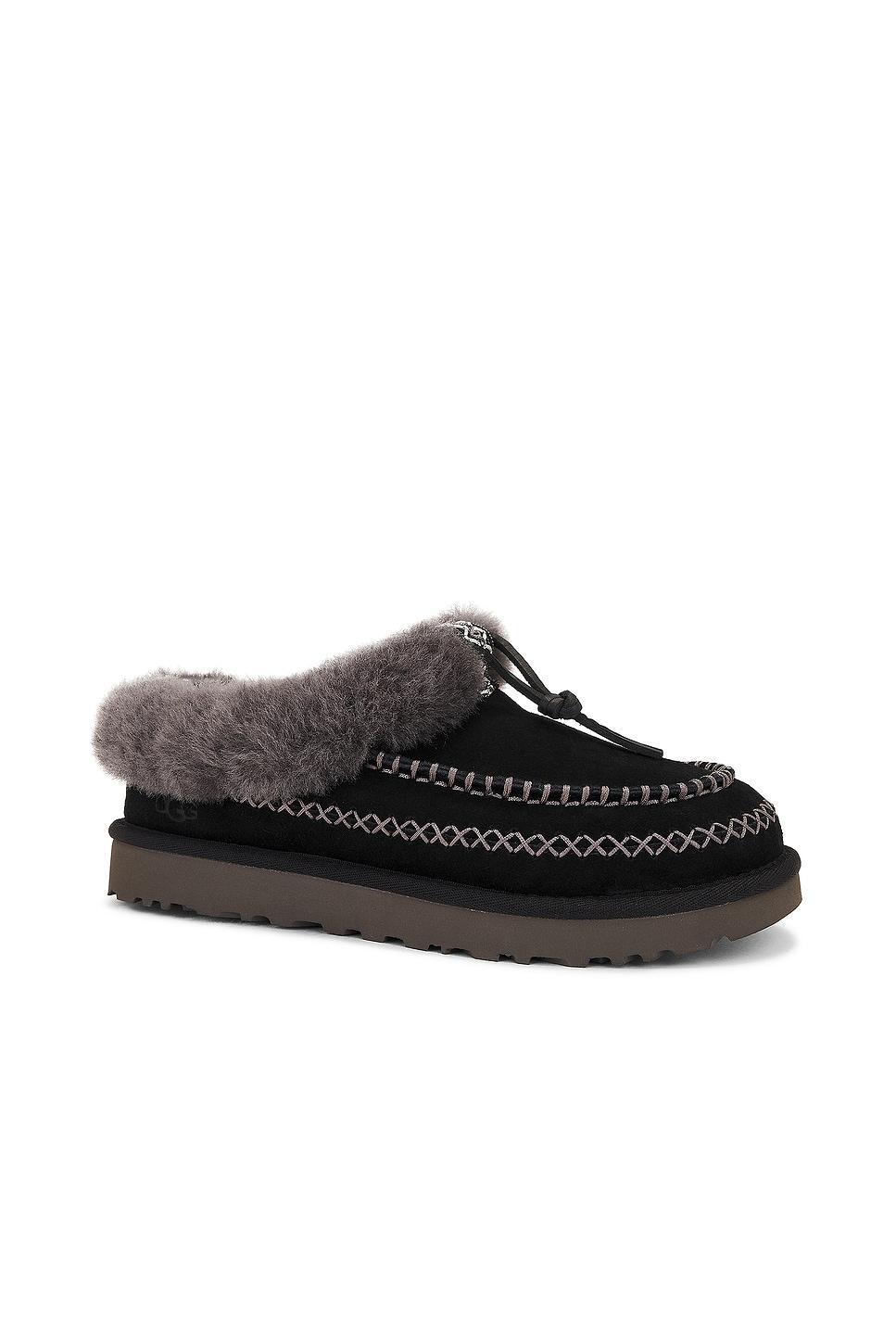 Tasman Alpine Slipper In Black Product Image