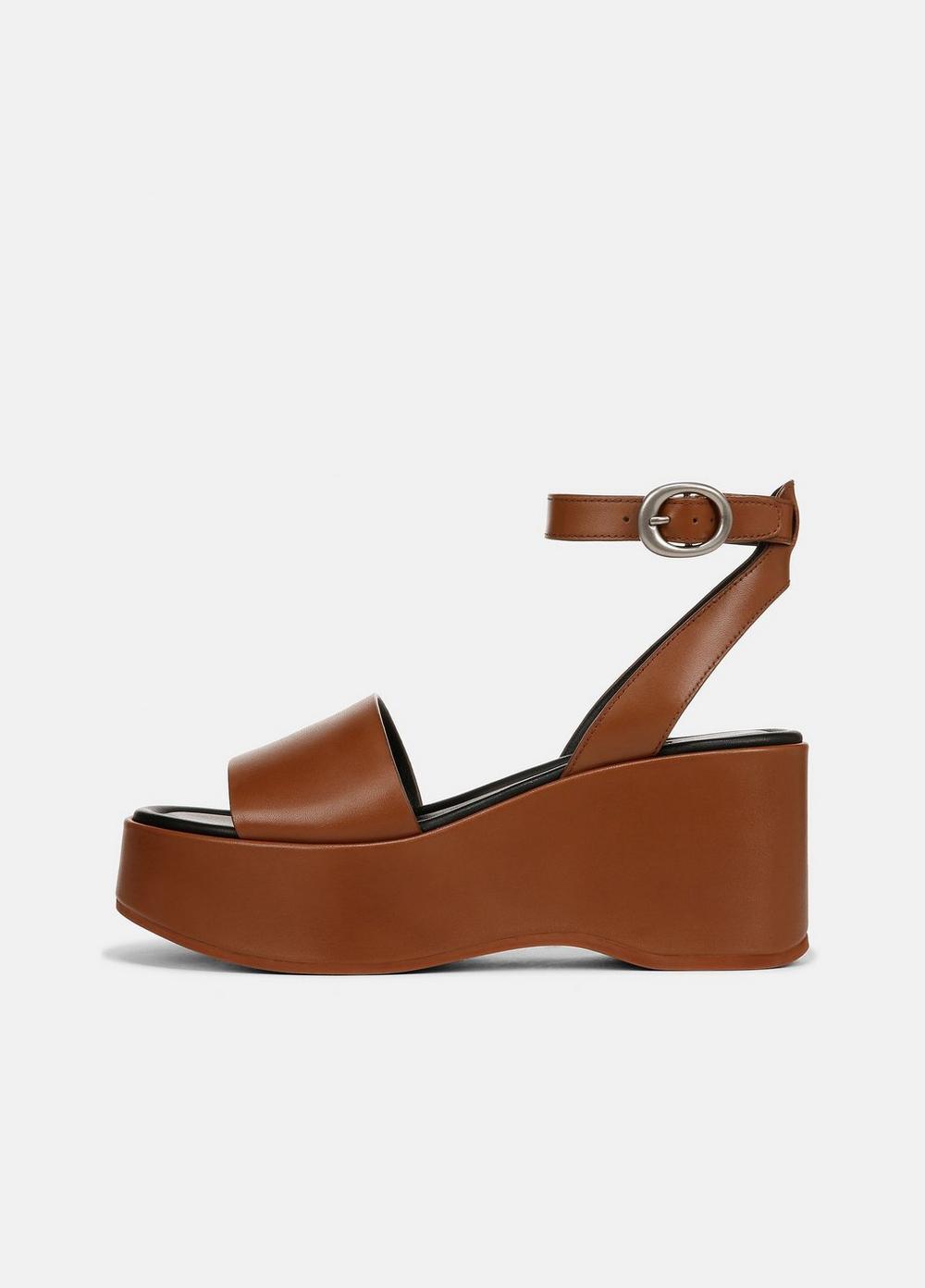 Phillipa Leather Platform Sandal Product Image