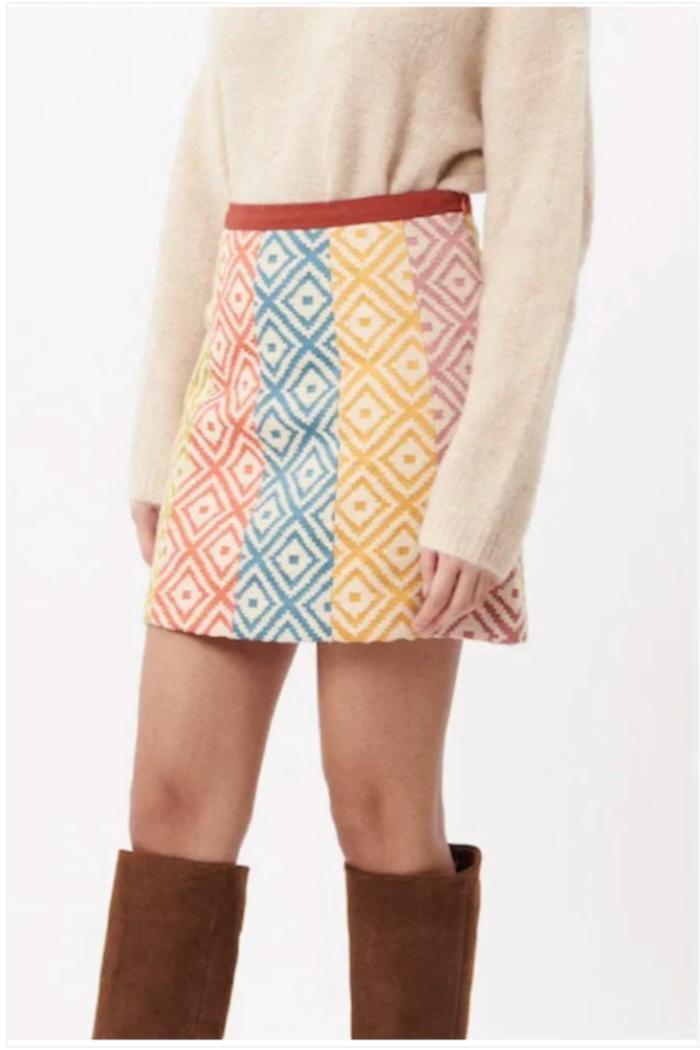 "Salome" Geometric Skirt Product Image