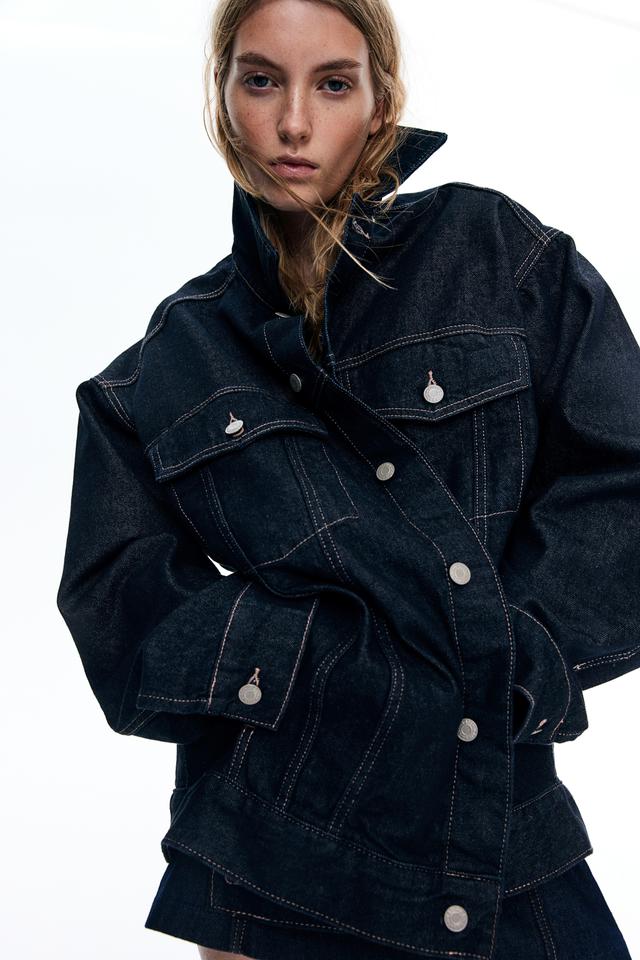 Oversized Denim Jacket Product Image