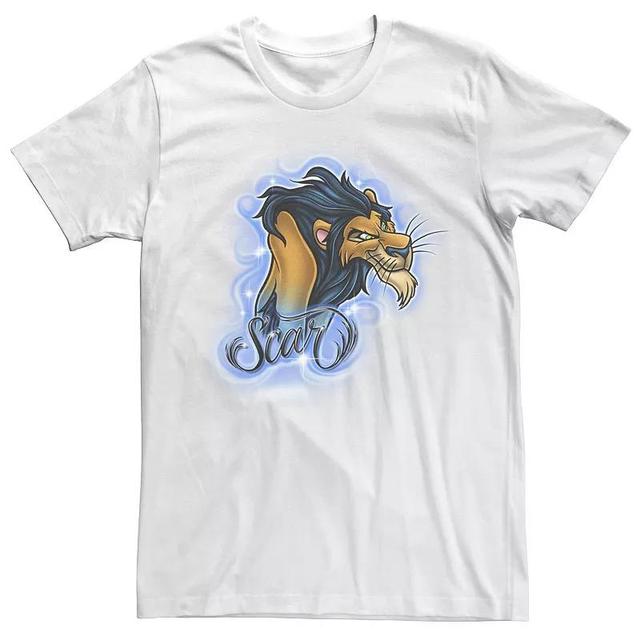 Disneys The Lion King Scar Mens Airbrushed Portrait Tee Product Image