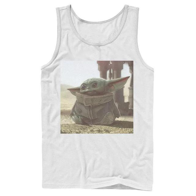 Mens Star Wars The Mandalorian The Child aka Baby Yoda Photograph Tank Top Product Image