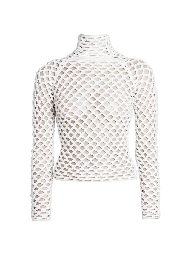 Womens Cage High-Neck Top Product Image